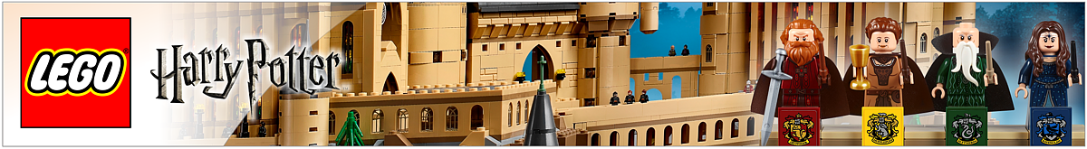 Mange spndende LEGO byggest fra LEGO Harry Potter universet