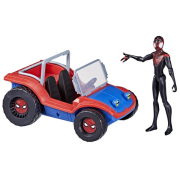 SpiderMan Miles Morales figur og spider kretj (F5620)