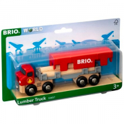 BRIO 33657 Lastbil med Tmmer