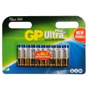 GP Batteri Strrelse AAA Ultra Plus 10 stk Pakke