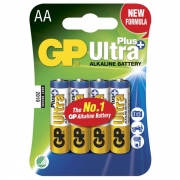 GP Batteri strrelse AA /LR6 Ultra Plus 4 stk Pakke