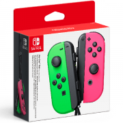 Nintendo Switch JoyCon Controller St Neon Grn og Pink