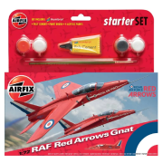 Airfix A55105 Red Arrows Gnat Fly Byggest 1:72