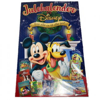 Disney Julekalender med 24 indpakkede bger