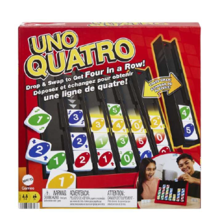 Uno Quatro Familiespil - 4 p stribe