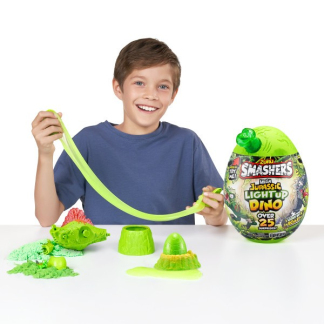 Smashers Mega Jurassic Light up Dino figur