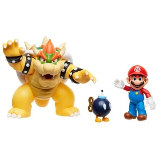 Nintendo Super Mario Mario vs. Bowser diorama legest (64512-4L)