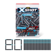 X Shot Refil pakke med 80 stk pile