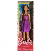 Barbie Dukke med Glittertj