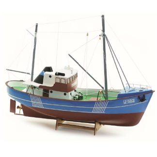 Billing Boats BB240 Progress 1:60 fisketrawler byggest