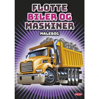 Flotte Biler og Maskiner Malebog