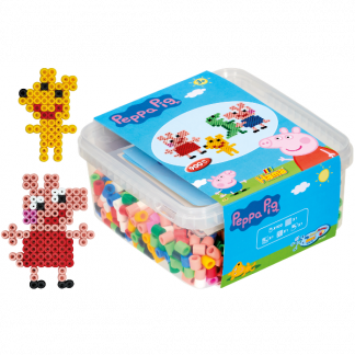 Hama Maxi Gurli Gris Perler og Stiftplade i Btte