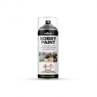 Vallejo Hobby Paint Primer Fantasy Gunmetal 400ml