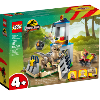 LEGO Jurassic World 76957 Velociraptor-flugt