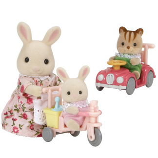 Sylvanian Families 5040 - Trehjulet Cykel og Legest