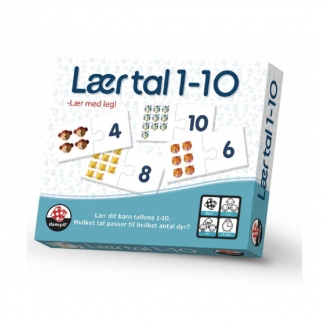 Danspil Lr Tal 1 til 10